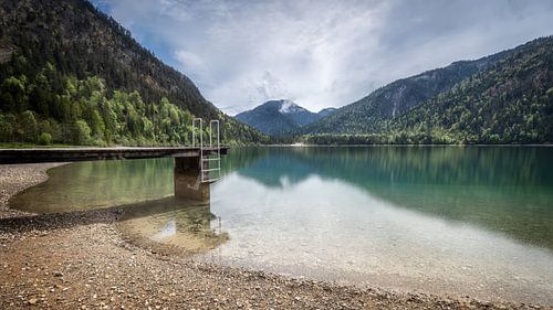 Heiterwanger See met steiger