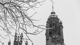 Middelburg Town Hall in winter by Percy's fotografie