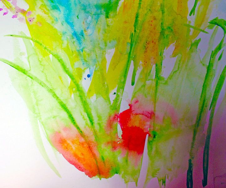 abstract meadow by M.A. Ziehr