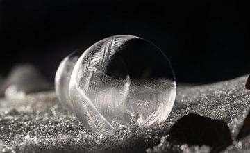 Bevroren zeepbel van Hans-Jürgen Janda