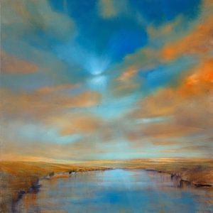 Lueur d'espoir - rayons de soleil et nuages