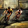 Cycling Painting Through Movement and Light by Jan Keteleer