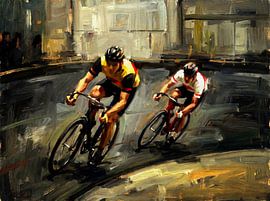 Cycling Painting Through Movement and Light by Jan Keteleer