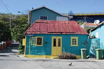 Houten huis Ser’i Otrobanda, Curaçao van Monique Rosalina