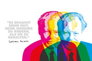 Willy Brandt Zitat von Harry Hadders