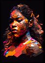 Serena Williams Low Poly by WpapArtist WPAP Artist thumbnail