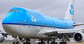 Rollende KLM Boeing 747-400 Passagiermaschine. von Jaap van den Berg