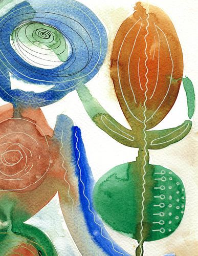 Fleur abstraite