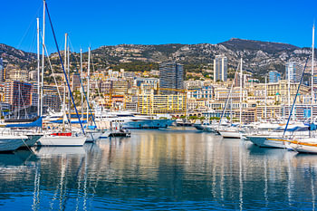 Hafen von Monaco
