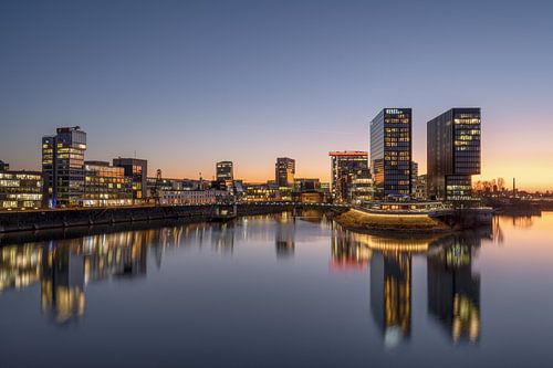 Düsseldorf by night
