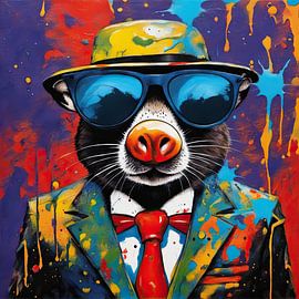 PopArt Mol 07.47 von Blickfänger Gemälde