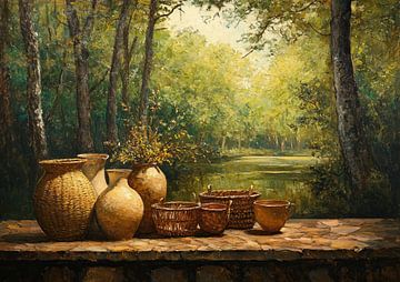 Pots en terre cuite