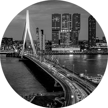 Skyline Rotterdam by Night  - Rotterdams Finest !  ZW van Sylvester Lobé