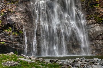Wasserfall im  Maggiatal in der Nähe von Via Malpensata von Dieter Fischer