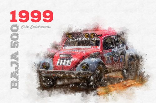 BAJA 500, Eric Solorzano, VW Kever, 1999 van Theodor Decker