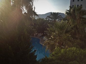 De eerste zonnestralen in Turkije