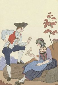 George Barbier – L’Oiseau Cheri (1921)