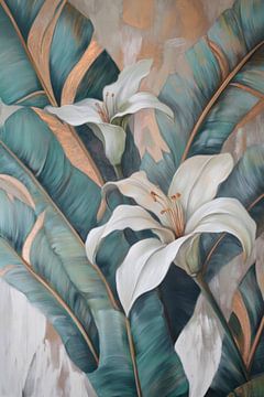 Petals and leaves by Poster Art Shop