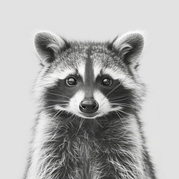 Raccoon by Poster Art Shop