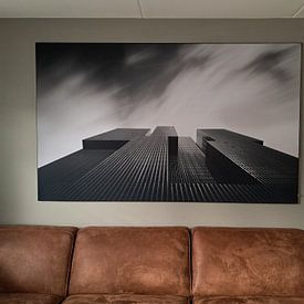 Klantfoto: De Rotterdam van Raoul Baart, als artframe