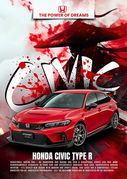 Civic Type R met samurai van BRZ999
