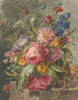 Still life with flowers