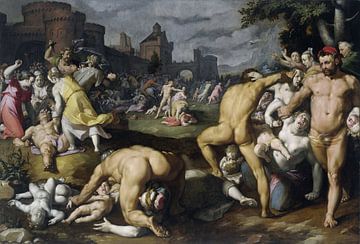 Der Kindermord in Bethlehem, Cornelis Cornelisz. Haarlem