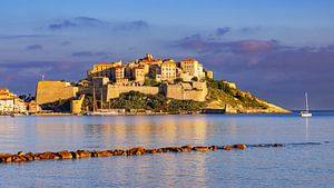 Calvi à l'heure d'or, France sur Adelheid Smitt