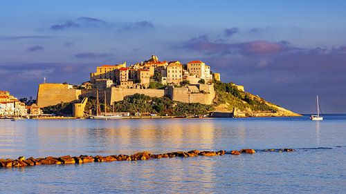 Calvi in het gouden uur, Frankrijk