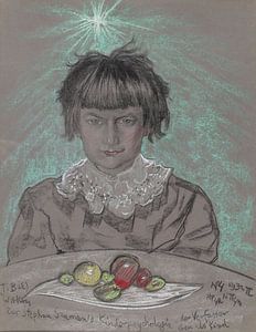 Stanisław Ignacy Witkiewicz - Porträt von Stefan Szuman als Kind (1932)