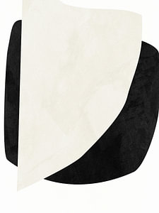 Moderne Abstrakte Organische Geometrische Farbkunst