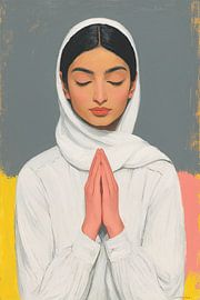 Friedliches Gebet von PixelMint.