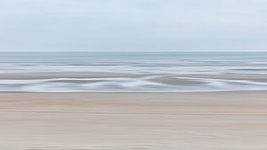 Zee en strand en strand en zee van Mieke Engelbos Photography