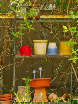 Gardener's chaos by Roger Trelou