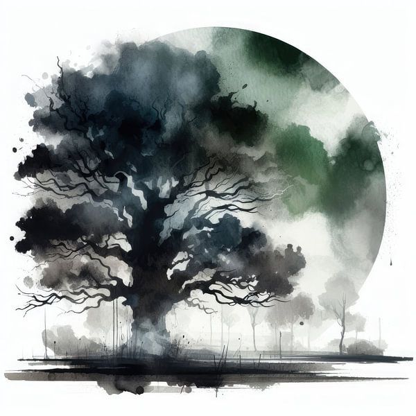 The Tree-18 by Subkhan Khamidi