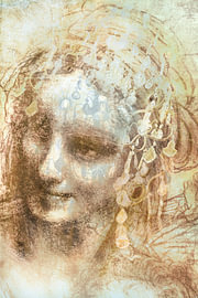 Portret Vrouw Da Vinci 1 Basic.