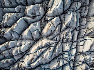 Glacier from above by Marnix Teensma