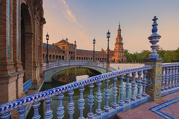 Plaza de España, Sevilla van Henk Meijer Photography