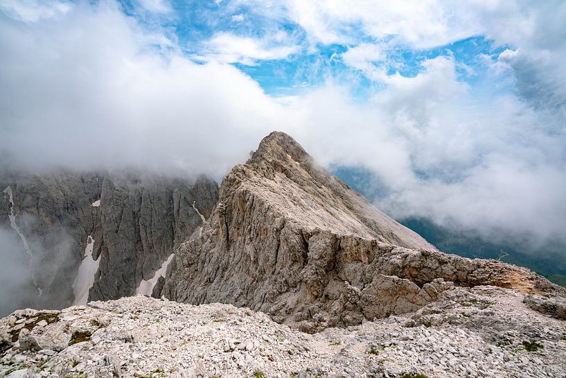 Vue sur le Sassolungo par Leo Schindzielorz