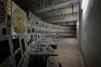 Salle de contrôle - Tchernobyl - Réacteur 4 - 5 minutes seulement