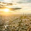 Paris Golden Hour van Etienne Hessels