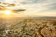 Paris Golden Hour van Etienne Hessels thumbnail