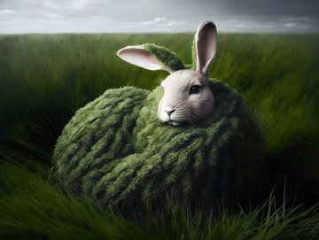 The Grass Rabbit van Jacky