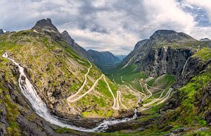 Trollstigen Norwegen Panorama