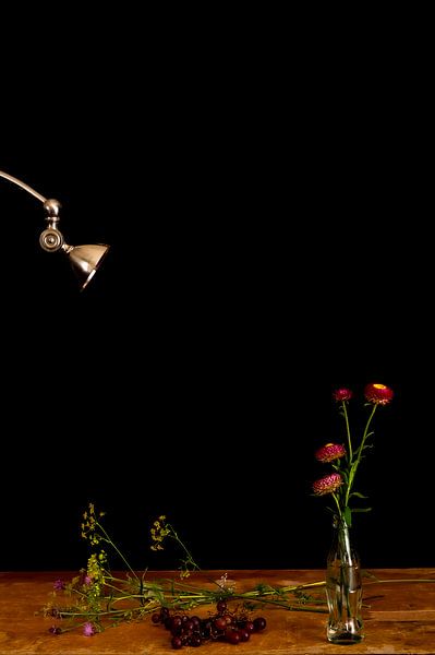 Still life with a modern lamp by Erwin Schenk