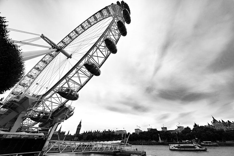 Reuzenrad in Londen par Maerten Prins