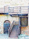Up To The Gallery Citta della Pieve by Dorothy Berry-Lound thumbnail