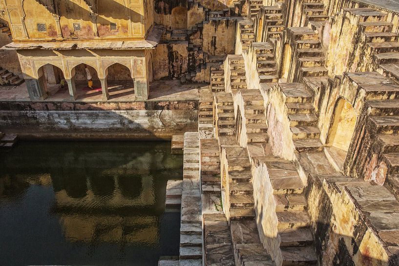 De Toor ji ka Baori (Toor ji stepwell) in Jodhpur, India by Tjeerd Kruse