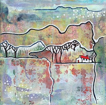 original seasonal landscape - autumn by Ariadna de Raadt-Goldberg