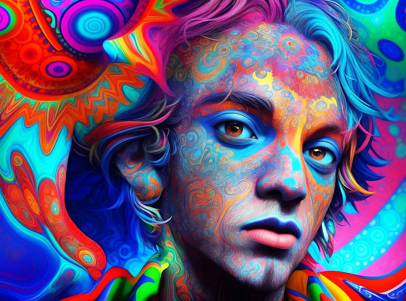 Homme en couleurs par DeVerviersBelgium